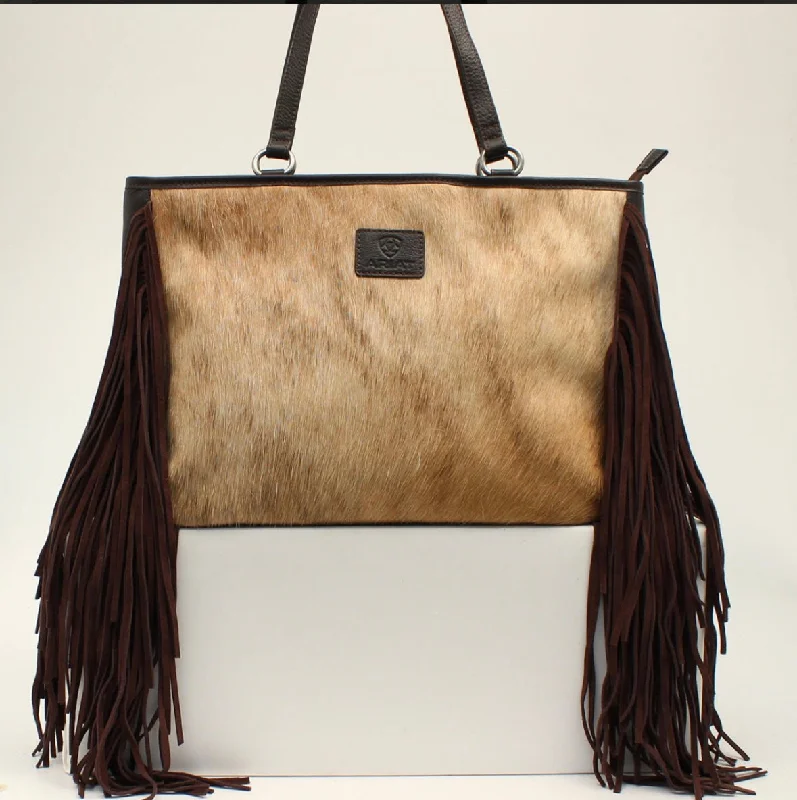 Ariat Scarlett Hair On Fringe Tote