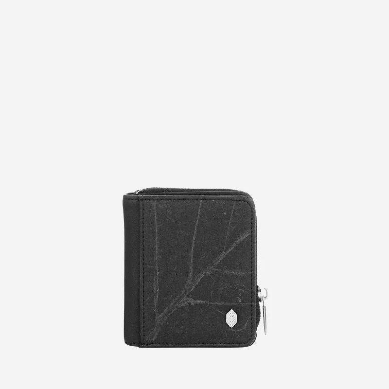 Compact Vegan Zip Wallet