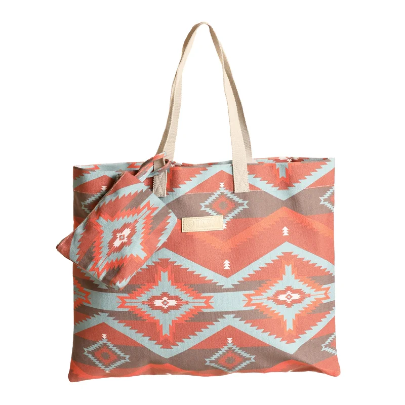 Rock & Roll Burnt Orange Aztec Bag Combo