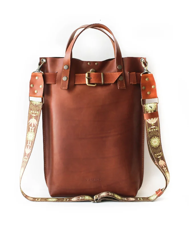 Brown Leather Bag for Laptop