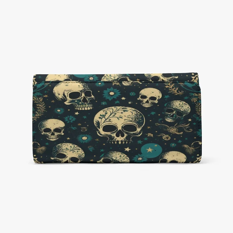 Celestial Skull Foldable Wallet