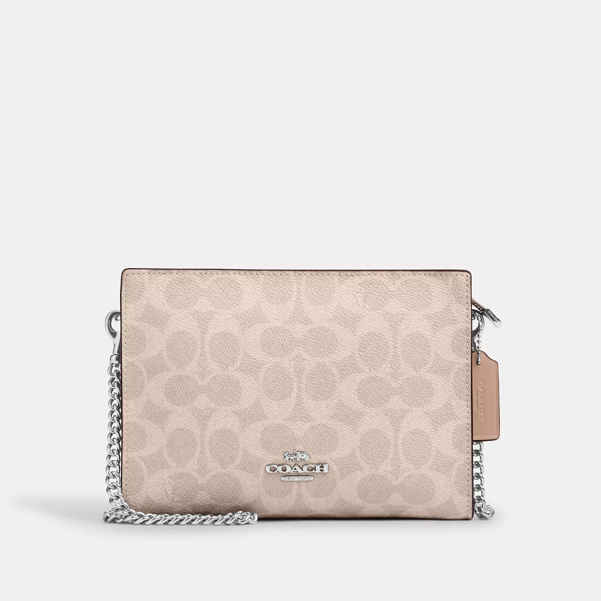 Coach Outlet Slim Crossbody Bag In Signature Canvas