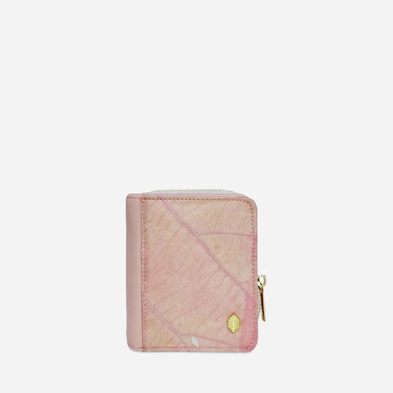 Compact Vegan Zip Wallet