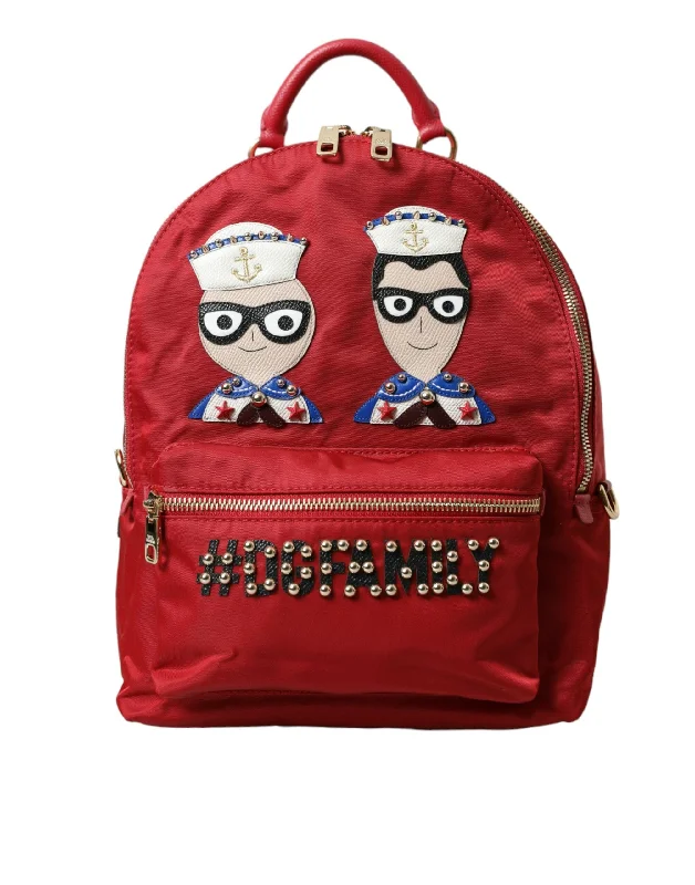 Dolce & Gabbana  #DGFAMILY Embellished Backpack VULCANO Women's Bag