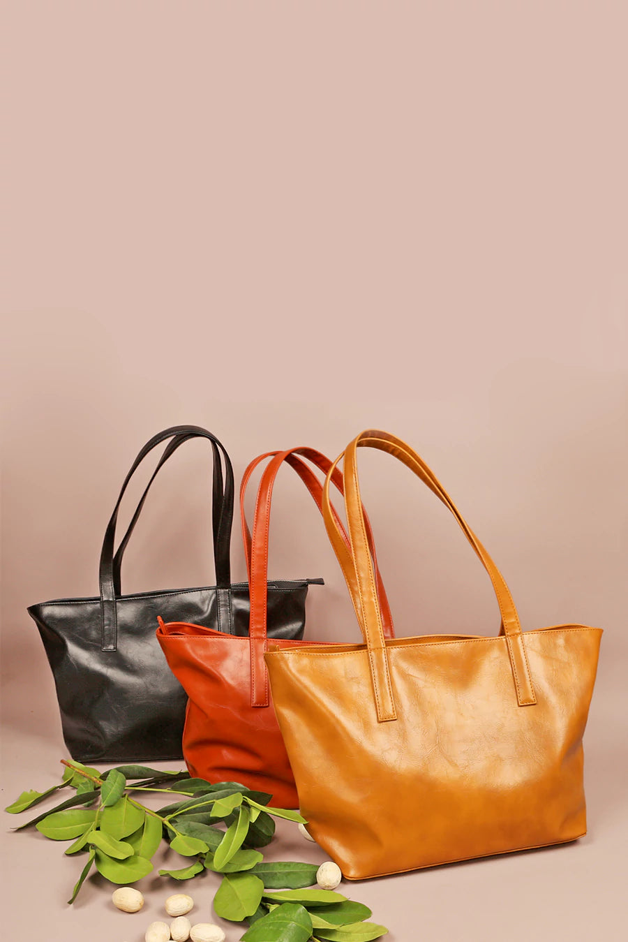 Everyday Tote Bag Vegan Leather