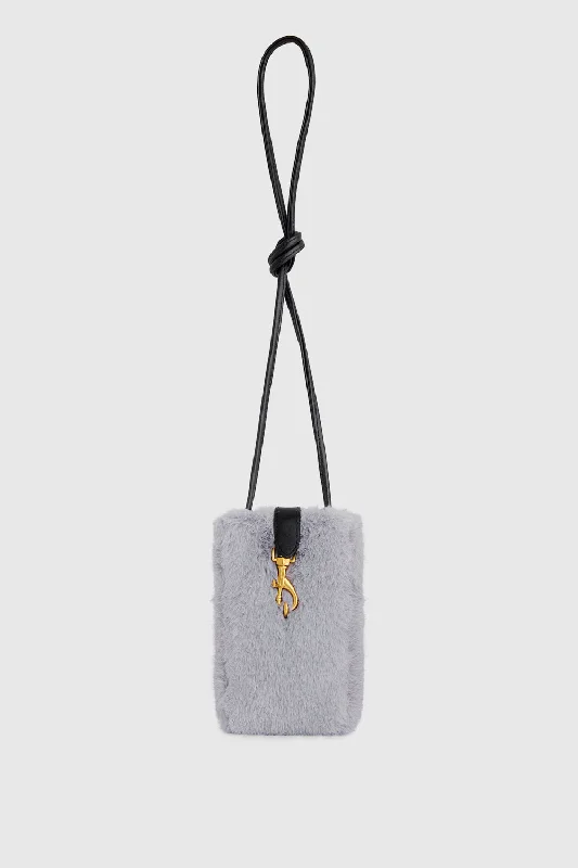 Fur Phone Crossbody