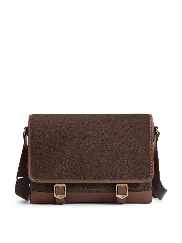 Hampstead Messenger Bag - Chocolate