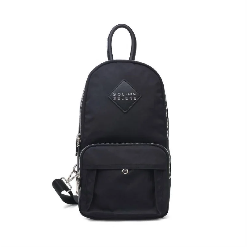 Hustle Backpack In Black