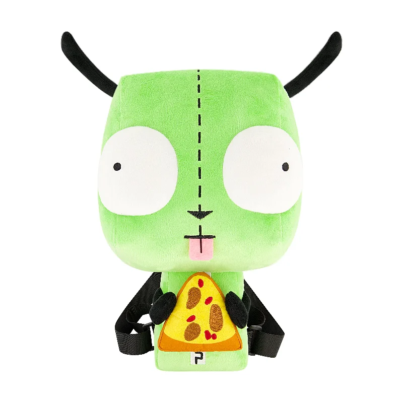 Invader Zim GIR Pizza Plush Backpack