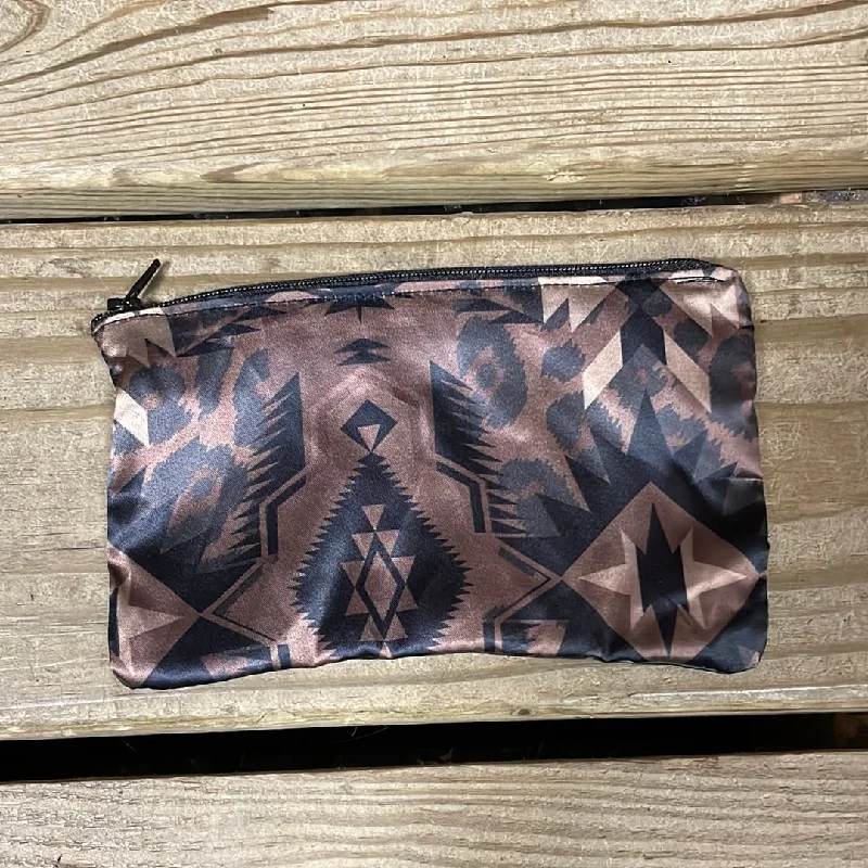 Leopard Aztec  Coin Purse