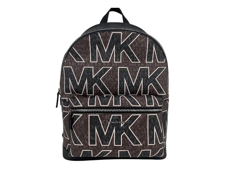 Michael Kors Cooper Large  Signature PVC Graphic Logo Backpack BookWomen's Women's Bag