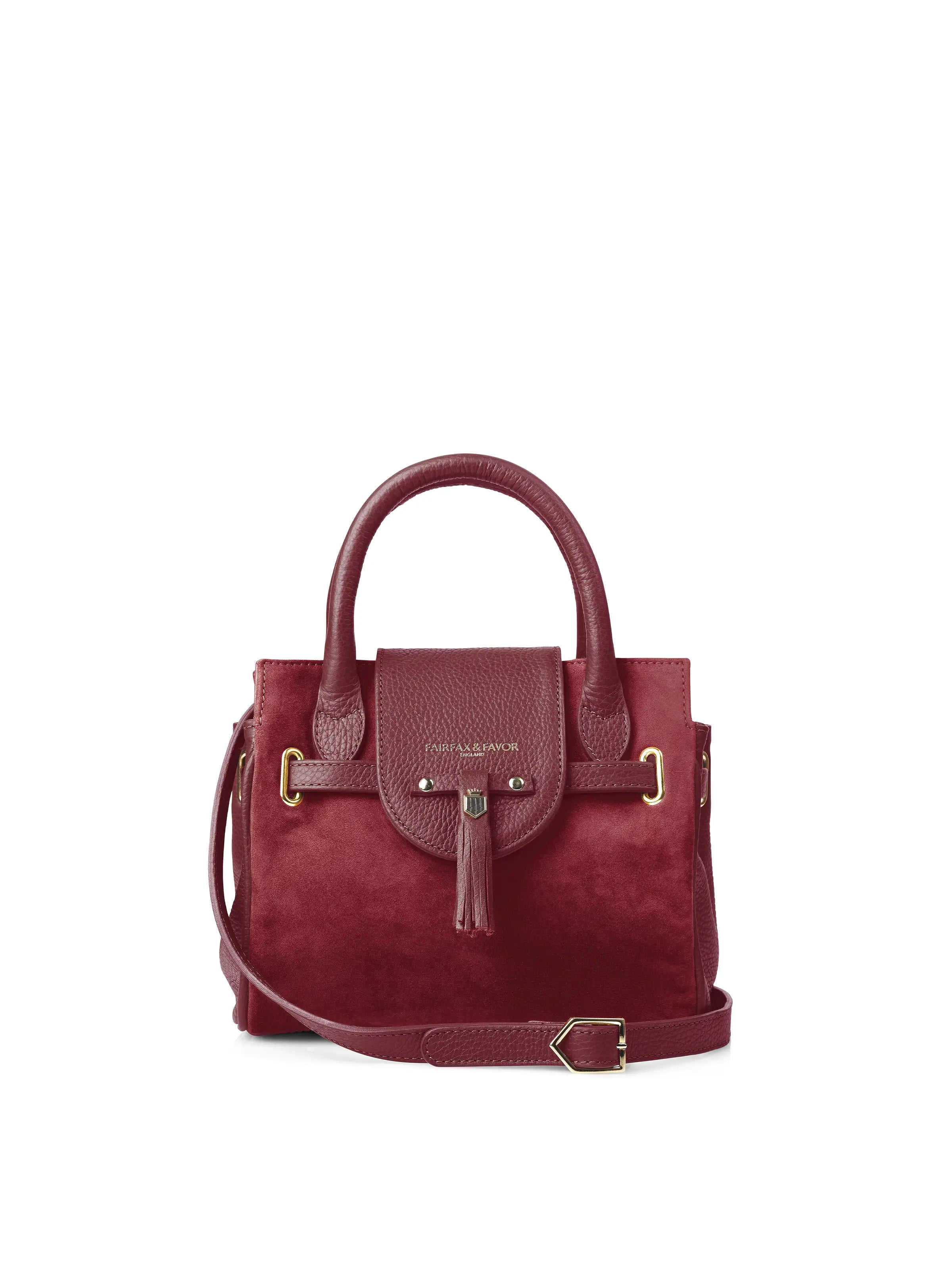 Mini Windsor Handbag - Ruby