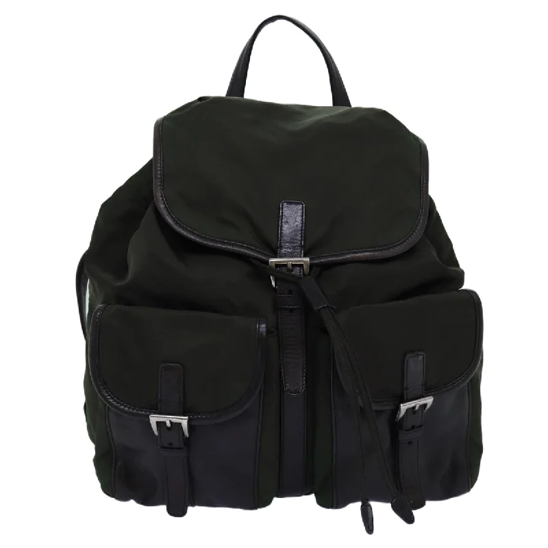 Prada Tessuto  Synthetic Backpack Bag (Pre-Owned)