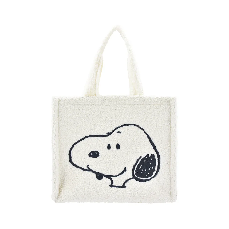 Snoopy & Woodstock Sherpa Mini Tote