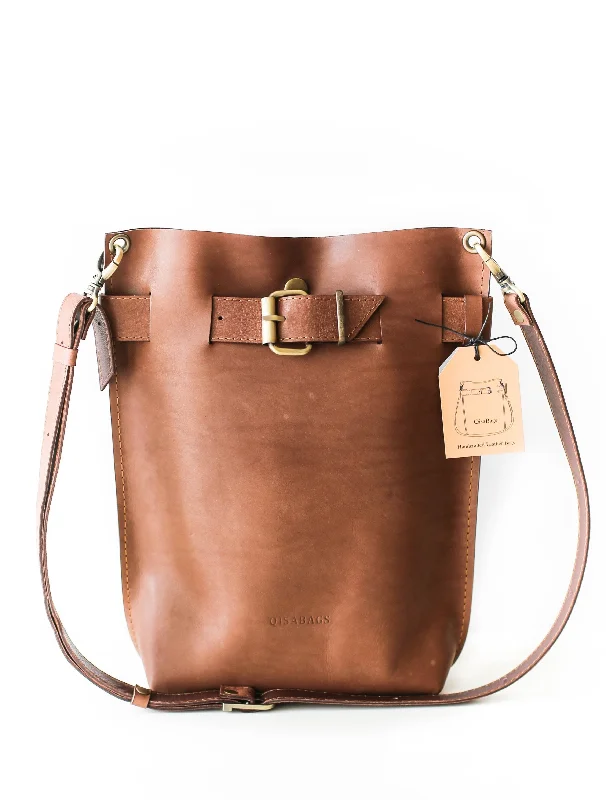 Taupe Leather Bag