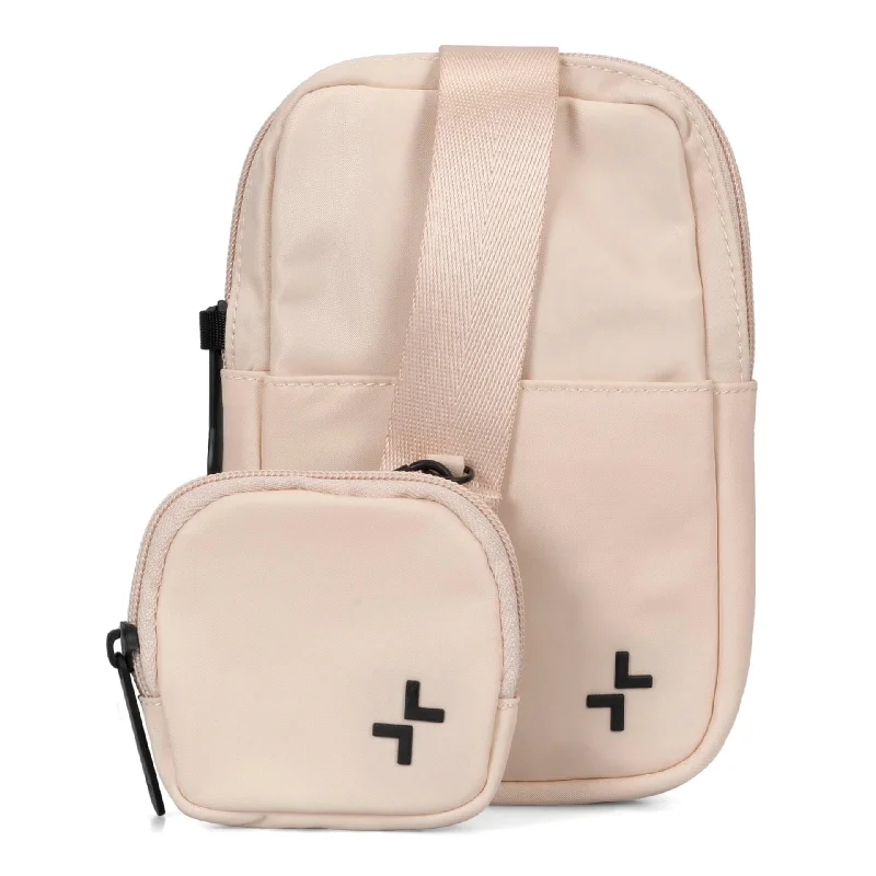 Basic Nylon RFID Travel Crossbody Pouch