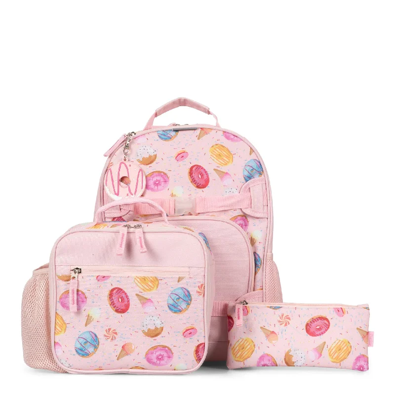 Donuts and Candies Backpack Set | 4 pieces