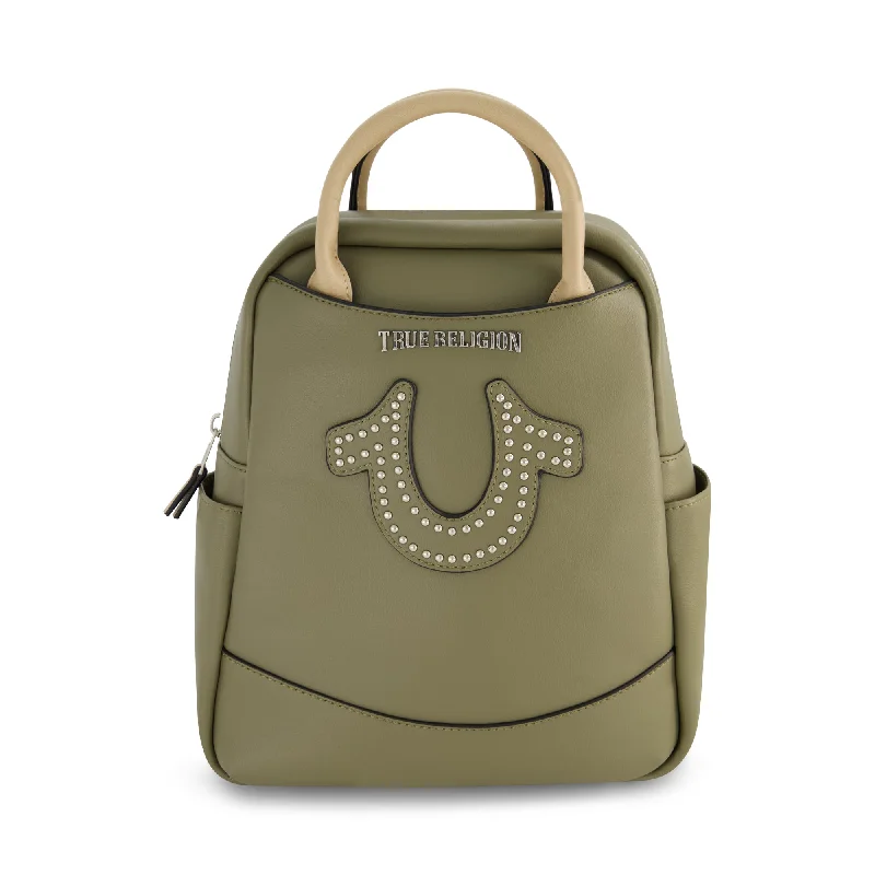 True Religion Studded Horseshoe Mini Backpack