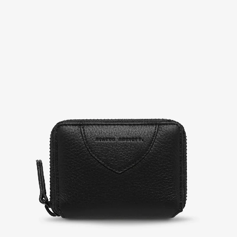 Wayward Wallet (Black Croc Emboss)