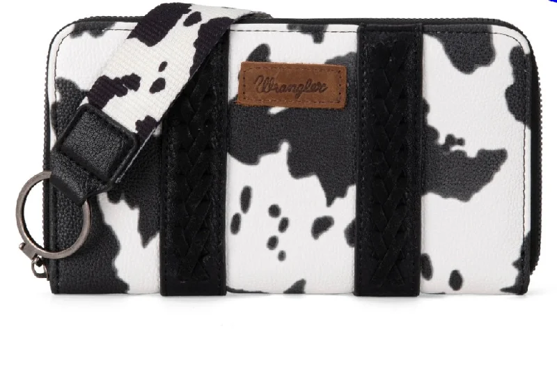 Wrangler Cow Print Wallet